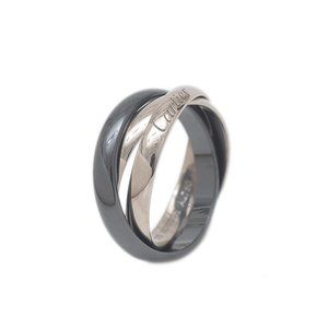 CARTIER Silver Trinity Ring #55
